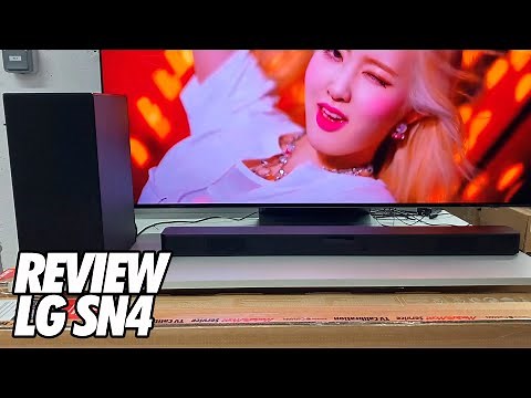 Review LG SN4 - Nueva Barra de Sonido Bluetooth