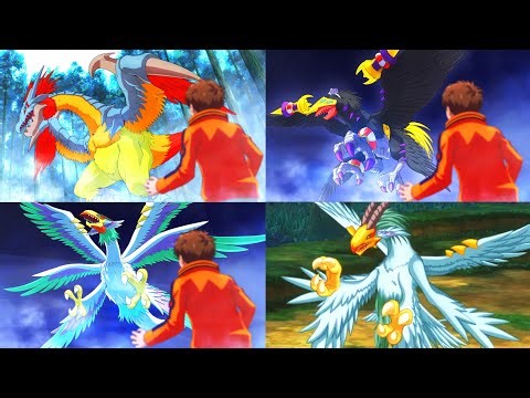 Digimon Survive Falcomon All Evolution/Digivolution Anime Cutscenes