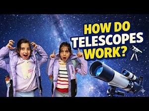 How Do Telescopes Work? 🔭 | See Stars Up Close! (Science for Kids)