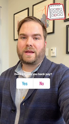 Does VA owe you disability back pay? Join us to learn how #vabackpay works and how to calculate how much #veteransaffairs owes you. #vadisabilityhelp #vadisabilityclaims #backpay #veteransbenefits #vaclaims #disabledveterans #vadisabilitycompensation #vapay #vacompensation #vadisability | Chisholm Chisholm & Kilpatrick LTD