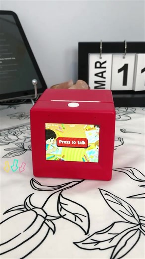A compact sticker printer that lets you turn photos, drawings, and AI designs into instant stickers right at home. #tiktokshopcreatorpicks #newyearnewme #kidstoys #stickermaker #customstickers