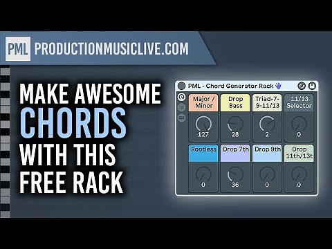 Create Awesome Chord Progressions with this FREE MIDI Rack for Ableton Live