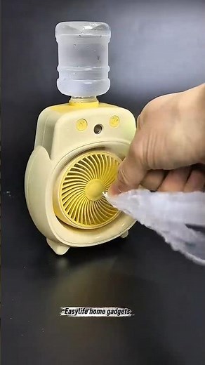 Mini AC for Your Desk! ❄️🌬️ | 2-in-1 Humidifier Desktop Fan