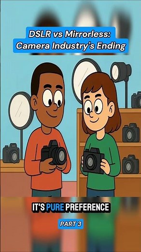 Part 3 of 3: DSLR vs Mirrorless Cameras