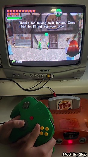 Discover the Ultimate Burger King Mod for Zelda on Nintendo 64