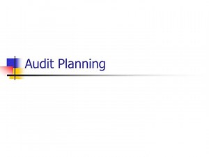 Audit Planning - SlideServe