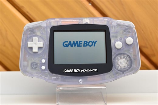 Gameboy Advance Glacier Blue Reshelled GBA Tested Working Refurbished - Etsy