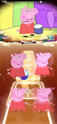 Peppa Pig Coffin Dance 🎃🥴 #coffindance #tileshop #animation #peppapig