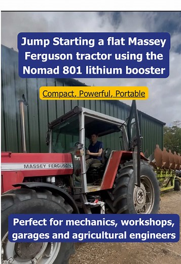 Jump Start Your Tractor with NOMAD POWER 801