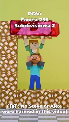 Minecraft + Blender: CLOTH Simulation!🔥✨😱