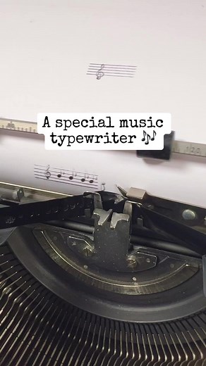 Discover the Unique Music Writer Typewriter
