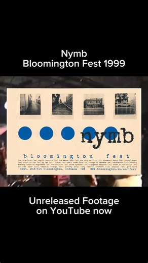 Forge Again Records on Instagram: "We’re rewinding to 1999 with @nymb_official & Bloomington Fest today. Previously unreleased footage just went up on YouTube, and surprise: we dropped “Nothing New” and “So This Is How It Is” on Bandcamp for you campheads. Do with that info what you will. #nymb #bloomingtonfest #midwestemo #unreleasedfootage"