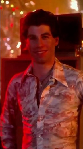 John Travolta as Tony Manero in SATURDAY NIGHT FEVER (1977).