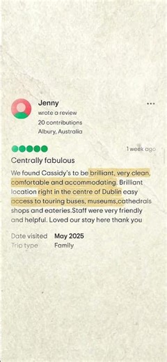 Here’s Why Cassidys Hotel Is Our Guests’ Favourite!