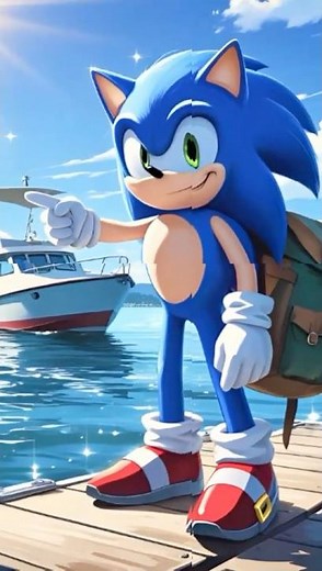 🚤 Sonic & Friends Boat Ride Turns TERRIFYING! 😱🌊 (Loch Ness Monster?!)