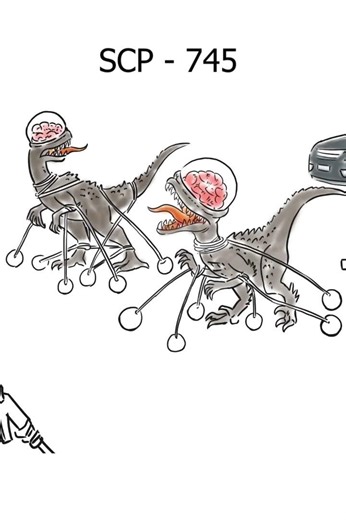 SCP-745 #cartoon #animation #horror #shortvideo #drawing #horrorstories #ghost #art