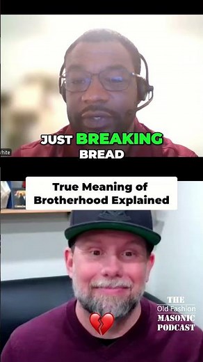 Brotherhood & Fellowship: The True Meaning of #masonry #freemasonry