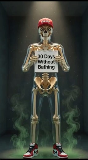 What Happens If You Don’t Shower for 30 Days? 🤢 #shorts #shortsfeed #challenge