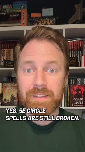 Circle Spells: Expand. Add 10 feet to one dimension of a spell’s size. No cap, and also no maximum. #dnd #dnd5e #2024dnd | Rpgbot