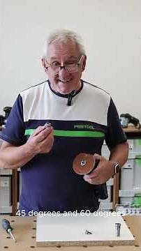 Want to know exactly how to change the cutter on your new Festool cordless edge router OFKC 500? 🔋