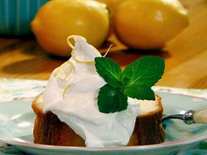Pound Cake with Lemon Cream