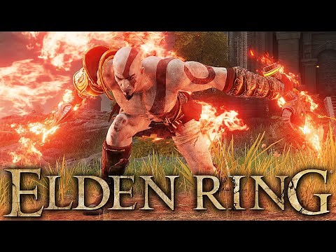 The ULTIMATE Blades of Chaos Moveset is here! (God of War Ragnarok X Elden Ring Weapon Showcase)