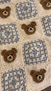 7.6K views · 266 reactions | Pattern  https://patternshere.com/unlock/?pattern=bear-blanket #CrochetLove #crocheting #crochetinspiration #crochetersofinstagram #crochet | Crochet Tutorial | Facebook