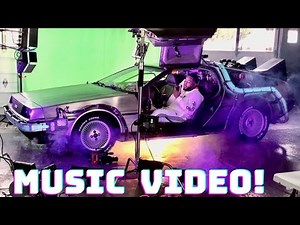 DELOREAN TIME MACHINE FEATURED IN MUSIC VIDEO | BEHIND THE SCENES
