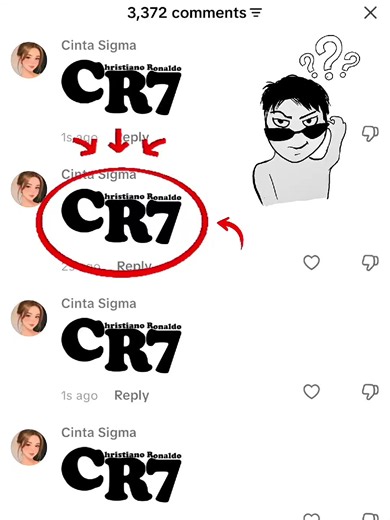 CR7 comment working tutorial - blank comment trick