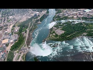 Breathtaking Niagara Falls Aerial View 😍 | Helicopter Ride 🚁