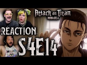 Leave Mikasa & Armin ALONE Eren!! // Attack on Titan S4x14 Reaction!
