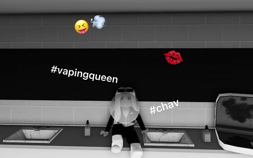 daily school routine xx 💨 #chav #roblox #bloxburg #foryou #fyp #viral