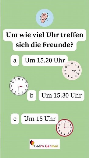 A1 Hören üben | Teil 1 Übung 6 | Goethe Exam Listening | Learn German A1