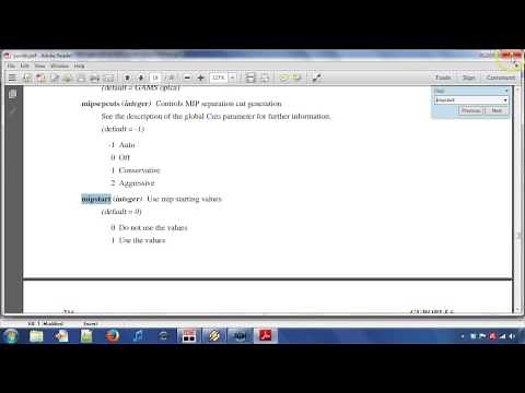 Using a Solver Option File