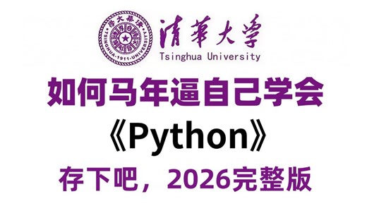 【全748集】绝对是马年B站最全最细Python全套教程（包含爬虫 数据分析），从入门到精通Python，学完即可就业！看完这一套Python教程就够了！！