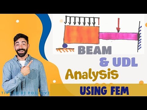 Analysis of Simply Supported beam with Uniformly distributed Load Using FEM -Finite Element method