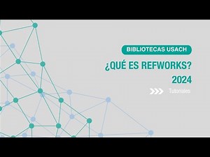 ¿Qué es Refworks?