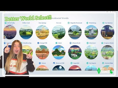 🌍 Better Worlds & Smarter Simology 🖤 Must-Have Sims 4 Mods!
