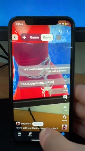 How To Get Poppy Playtime Huggy Wuggy Skin For FREE! (Fortnite)