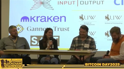 Universities and Bitcoin Panel at Bitcoin Day 2025 | University of Wyoming Center for Blockchain and Digital Innovation