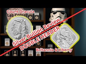 Are These The Best New Royal Mint Coins? Count Dracula and Britannia & Liberty Silver Review
