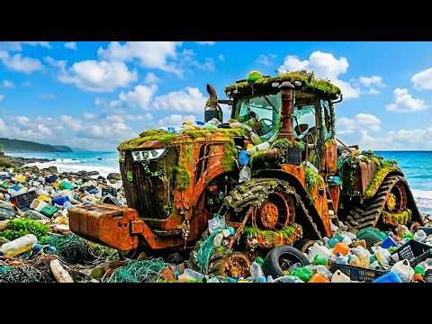 John Deere 9RX Lost & Forgotten — $500,000 Tractor Found on the Beach