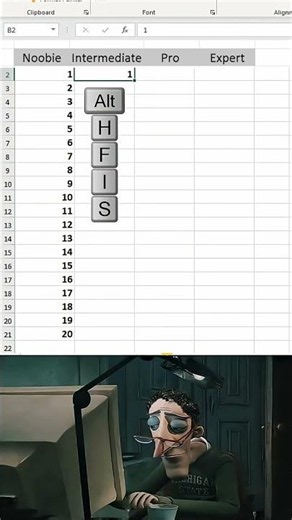 Excel Hack: The SEQUENCE Function #exceltips #excel #shorts