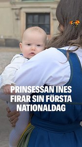 390K views · 3.2K reactions | I dag öppnar kungliga slottet för allmänheten. Då passade den i morgon fyra månader unga prinsessan Ines på att rivstarta sin första nationaldag i livet. Reporter: Lovisa Dehlin Läs mer: https://www.expressen.se/noje/kungligt/prinsessan-ines--forsta-nationaldag | GT | Facebook