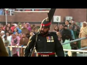 Wagah - Attari Border Closing ceremony by India & Pakistan
