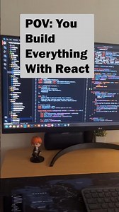 Why I build everything in the React ecosystem 💪💪 Subscribe to follow along with my builds