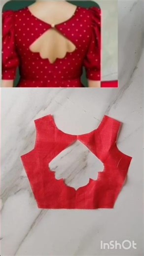 easy to cut blouse design #shorts #ytshorts #trending #song TERE NAINA