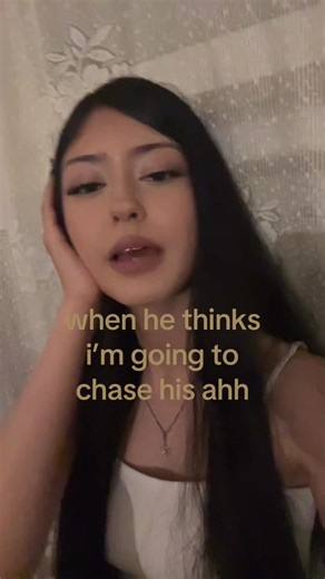 𒉭 (@mewwrrr)’s video of pov she think you gon chase her