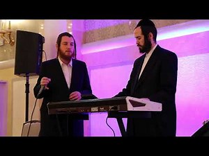chaim green rocking at a wedding with mendy shtekel