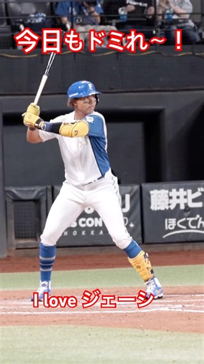 【セパ交流戦】vsベイスターズ戦三日目‼️今夜も引き続きドミれ〜ファイターズ！#ファイターズ #水谷瞬